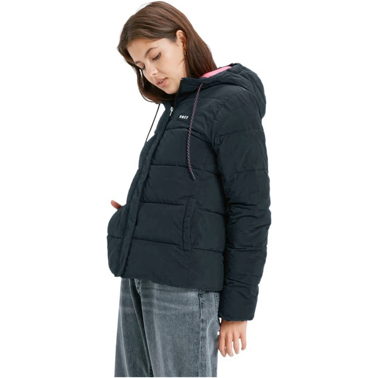 2025 Roxy Womens Vl Nightfall Jacket ERJJK03680 - Anthracite